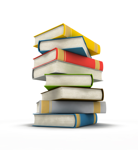 pile of books